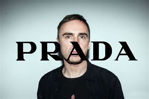 creative director for prada|raf simons prada collection.